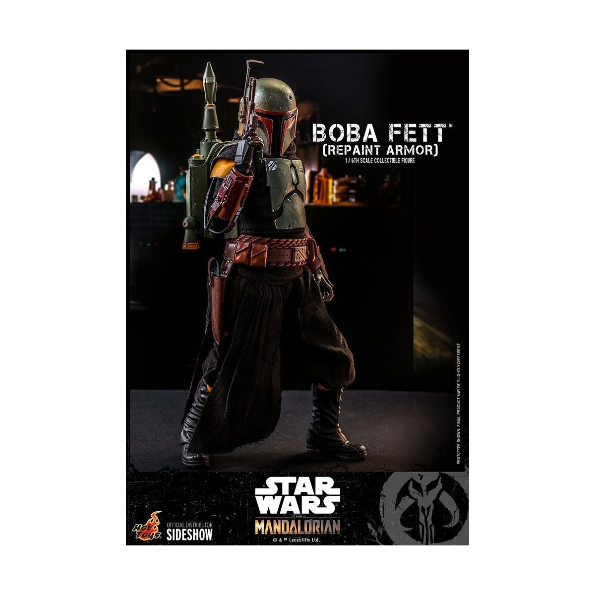 Hot Toys Star Wars The Mandalorian - Boba Fett (Repaint Armor) 1/6 Movie Masterpiece