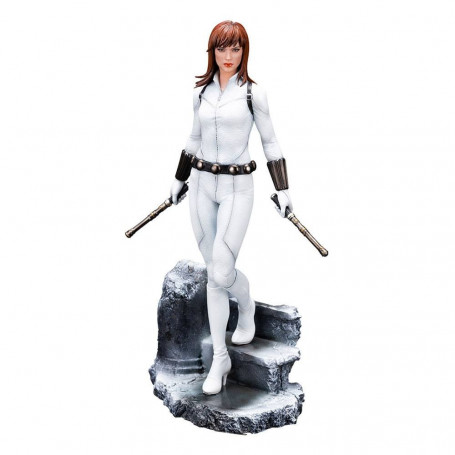 Kotobukiya Marvel Universe - Vedova Nera Costume Bianco Edizione Limitata - ARTFX Premier 1/10