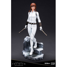Kotobukiya Marvel Universe - Vedova Nera Costume Bianco Edizione Limitata - ARTFX Premier 1/10