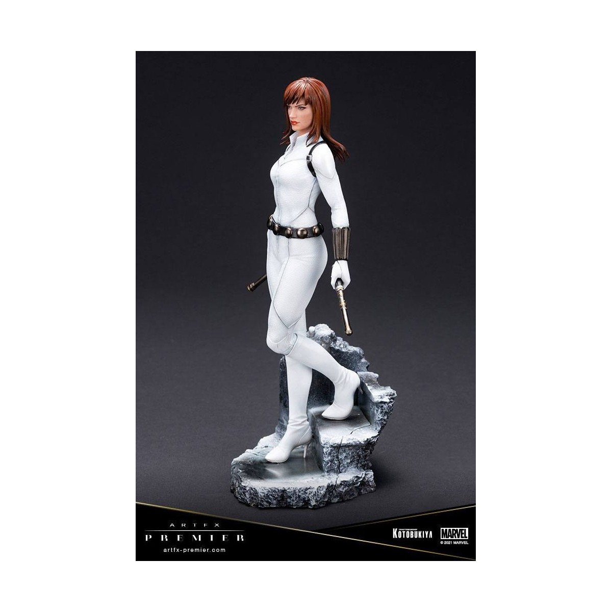 Kotobukiya Marvel Universe - Vedova Nera Costume Bianco Edizione Limitata - ARTFX Premier 1/10