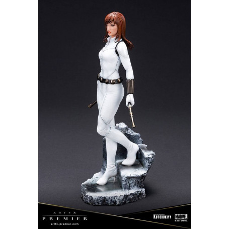 Kotobukiya Marvel Universe - Vedova Nera Costume Bianco Edizione Limitata - ARTFX Premier 1/10