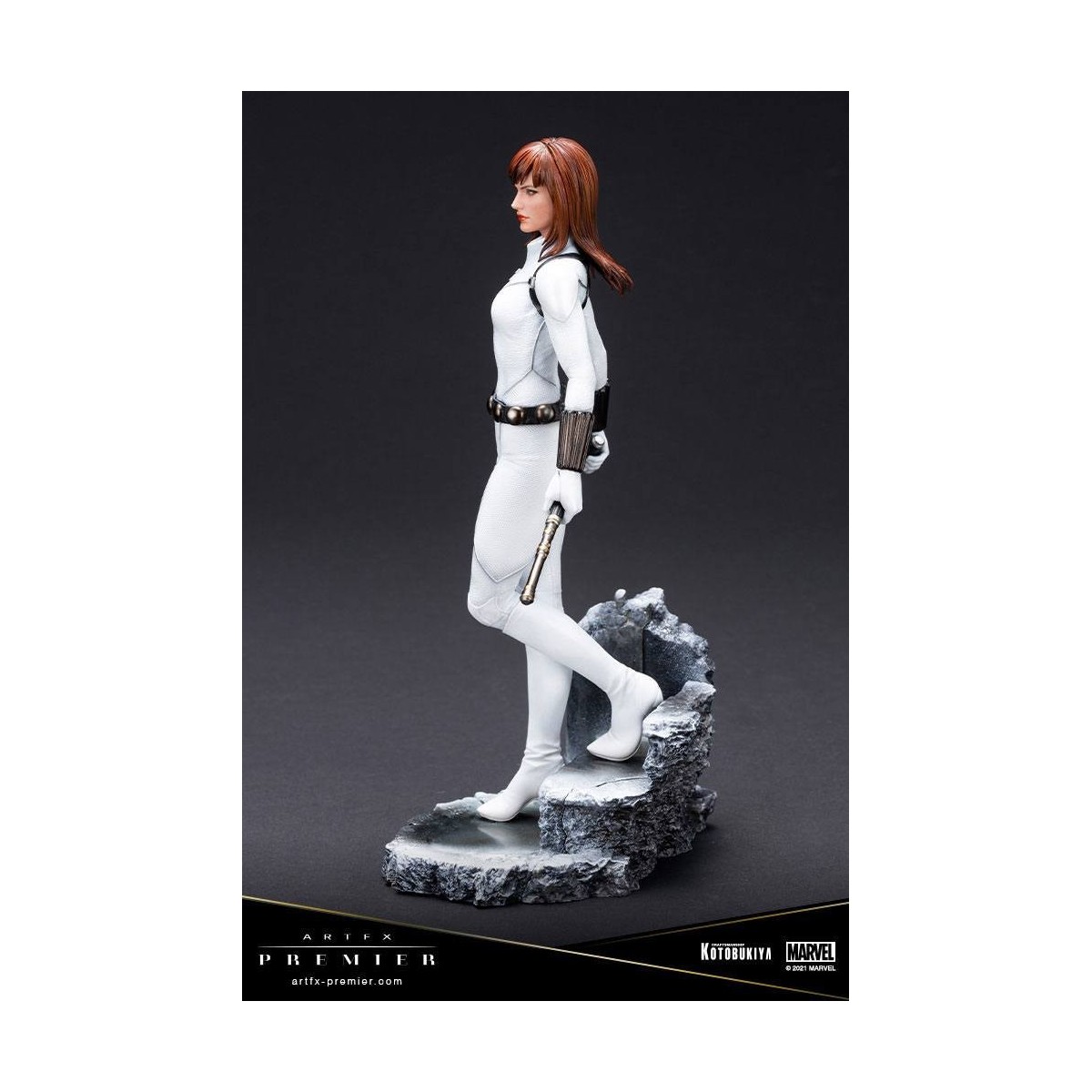 Kotobukiya Marvel Universe - Vedova Nera Costume Bianco Edizione Limitata - ARTFX Premier 1/10