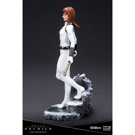 Kotobukiya Marvel Universe - Vedova Nera Costume Bianco Edizione Limitata - ARTFX Premier 1/10