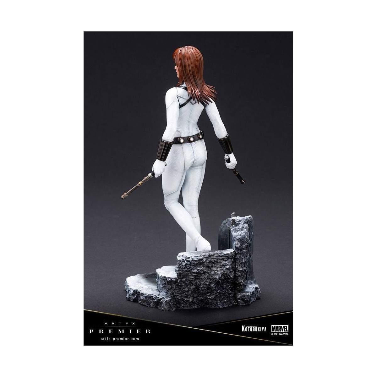 Kotobukiya Marvel Universe - Vedova Nera Costume Bianco Edizione Limitata - ARTFX Premier 1/10