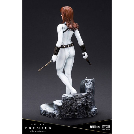 Kotobukiya Marvel Universe - Vedova Nera Costume Bianco Edizione Limitata - ARTFX Premier 1/10