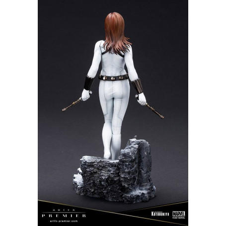 Kotobukiya Marvel Universe - Vedova Nera Costume Bianco Edizione Limitata - ARTFX Premier 1/10