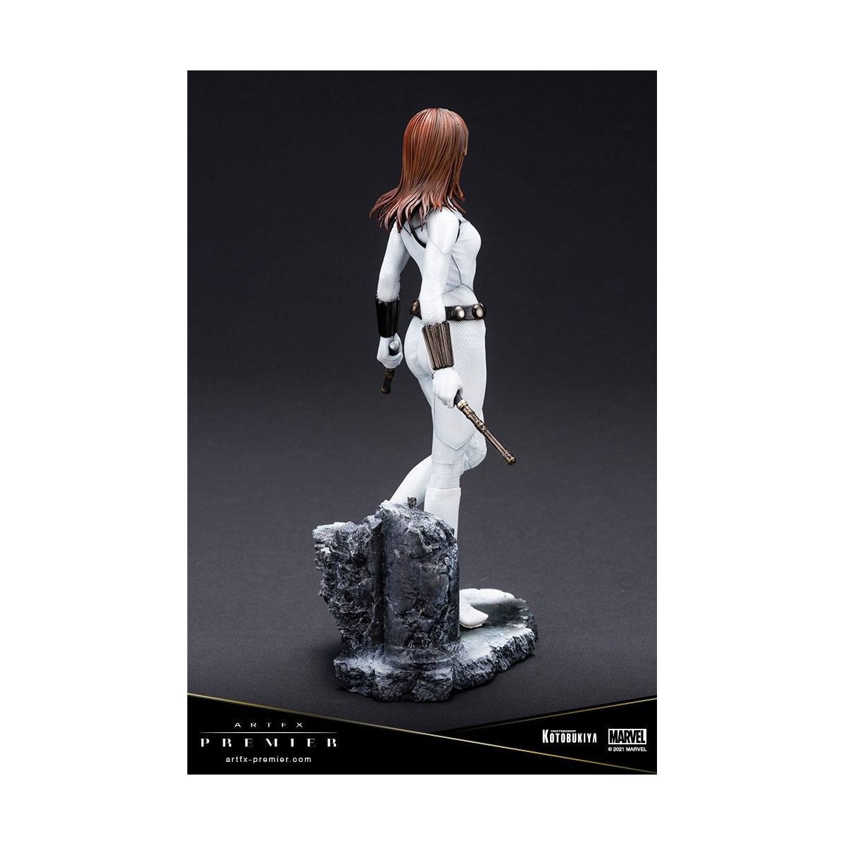 Kotobukiya Marvel Universe - Vedova Nera Costume Bianco Edizione Limitata - ARTFX Premier 1/10