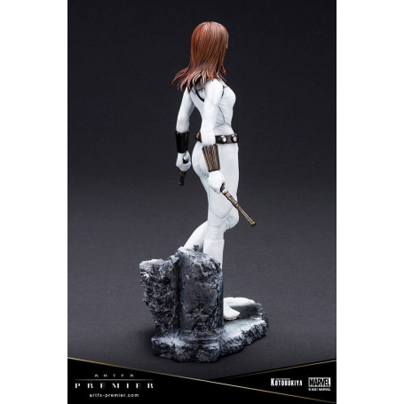 Kotobukiya Marvel Universe - Vedova Nera Costume Bianco Edizione Limitata - ARTFX Premier 1/10