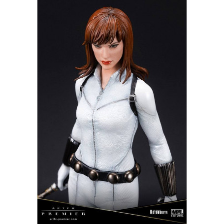 Kotobukiya Marvel Universe - Vedova Nera Costume Bianco Edizione Limitata - ARTFX Premier 1/10