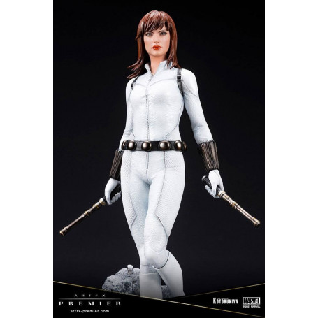 Kotobukiya Marvel Universe - Vedova Nera Costume Bianco Edizione Limitata - ARTFX Premier 1/10