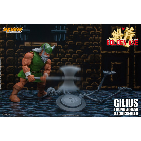 Storm Collectibles - Golden Axe - Gilius Thunderhead & Chickenleg