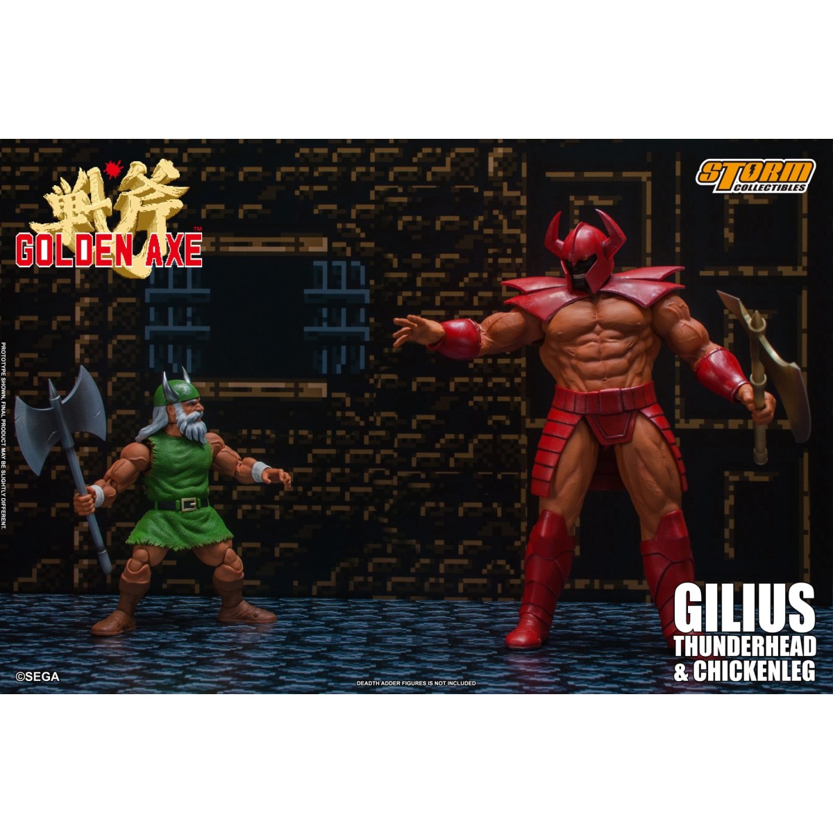 Storm Collectibles - Golden Axe - Gilius Thunderhead & Chickenleg