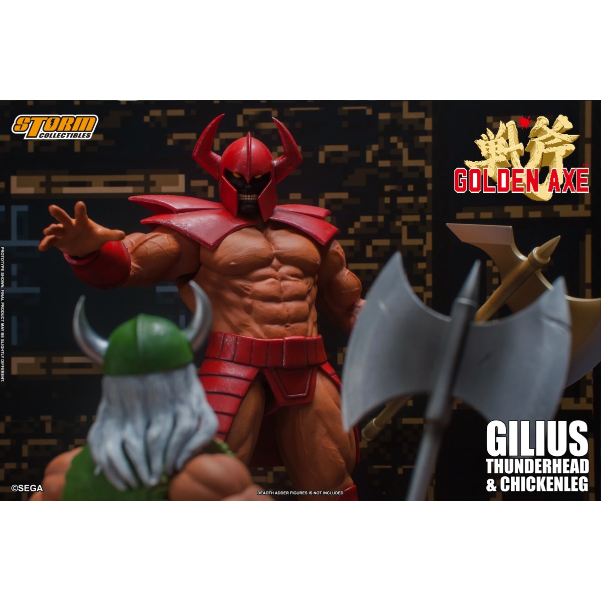 Storm Collectibles - Golden Axe - Gilius Thunderhead & Chickenleg