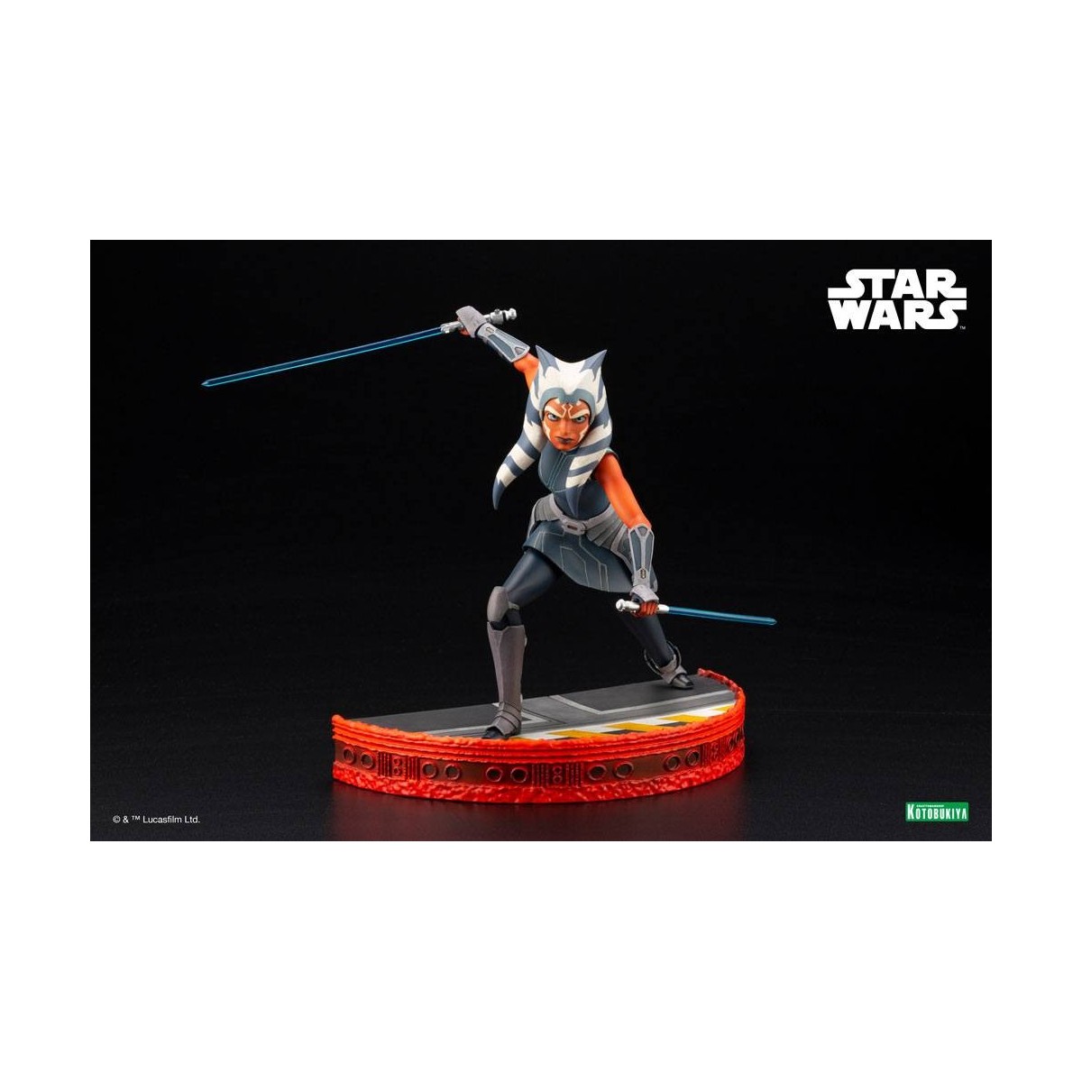 Star Wars - ARTFX kotobukiya - Ahsoka Tano - The Clone Wars PVC statua ARTFX 1/7