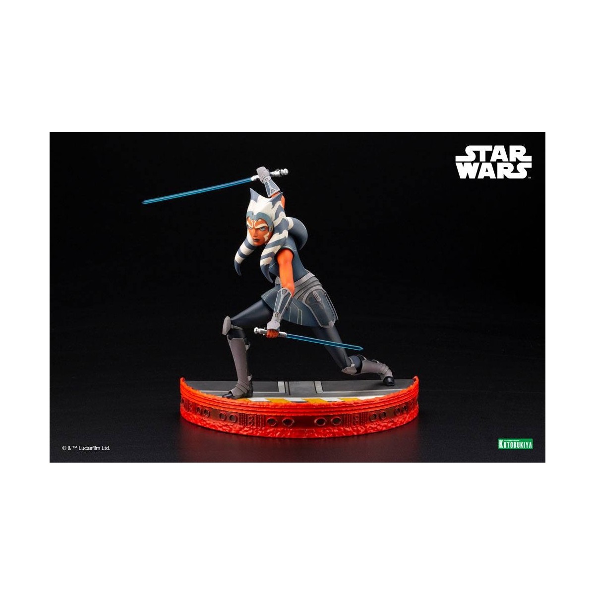 Star Wars - ARTFX kotobukiya - Ahsoka Tano - The Clone Wars PVC statua ARTFX 1/7