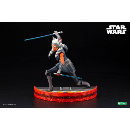 Star Wars - ARTFX kotobukiya - Ahsoka Tano - The Clone Wars PVC statua ARTFX 1/7