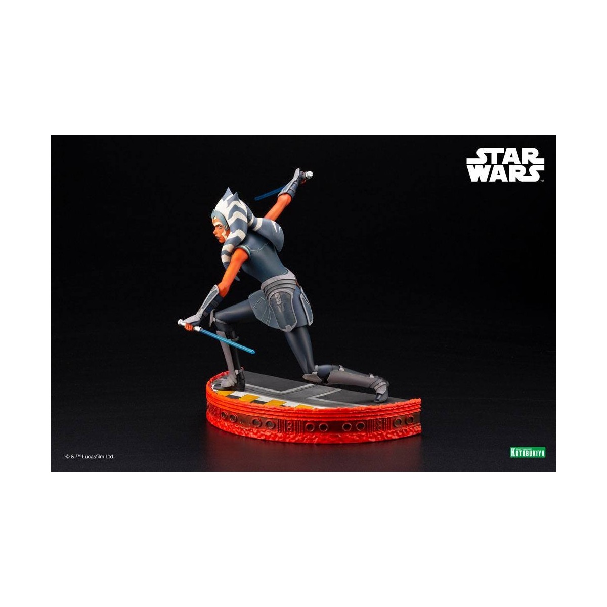 Star Wars - ARTFX kotobukiya - Ahsoka Tano - The Clone Wars PVC statua ARTFX 1/7