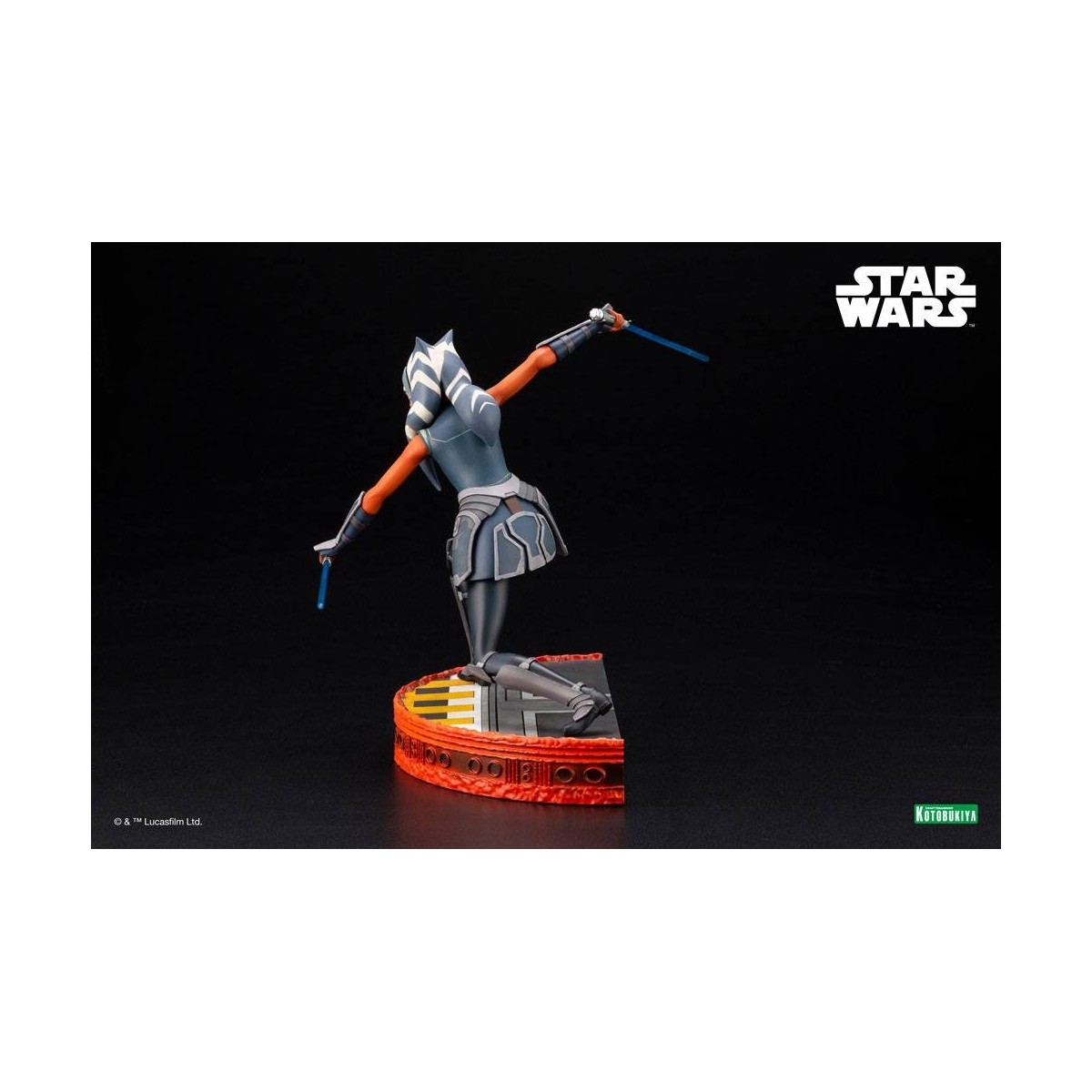Star Wars - ARTFX kotobukiya - Ahsoka Tano - The Clone Wars PVC statua ARTFX 1/7