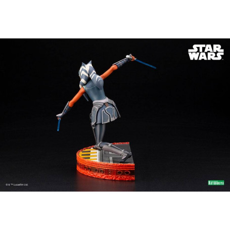 Star Wars - ARTFX kotobukiya - Ahsoka Tano - The Clone Wars PVC statua ARTFX 1/7