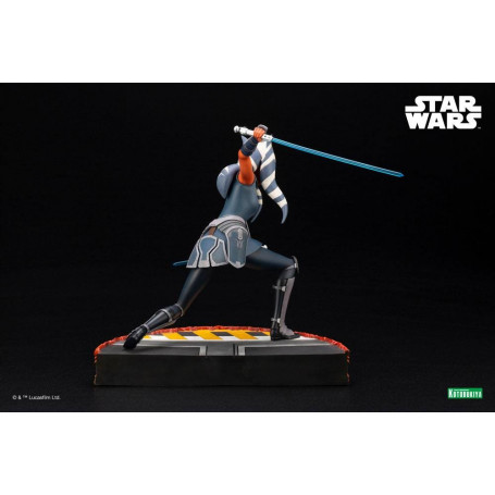 Star Wars - ARTFX kotobukiya - Ahsoka Tano - The Clone Wars PVC statua ARTFX 1/7