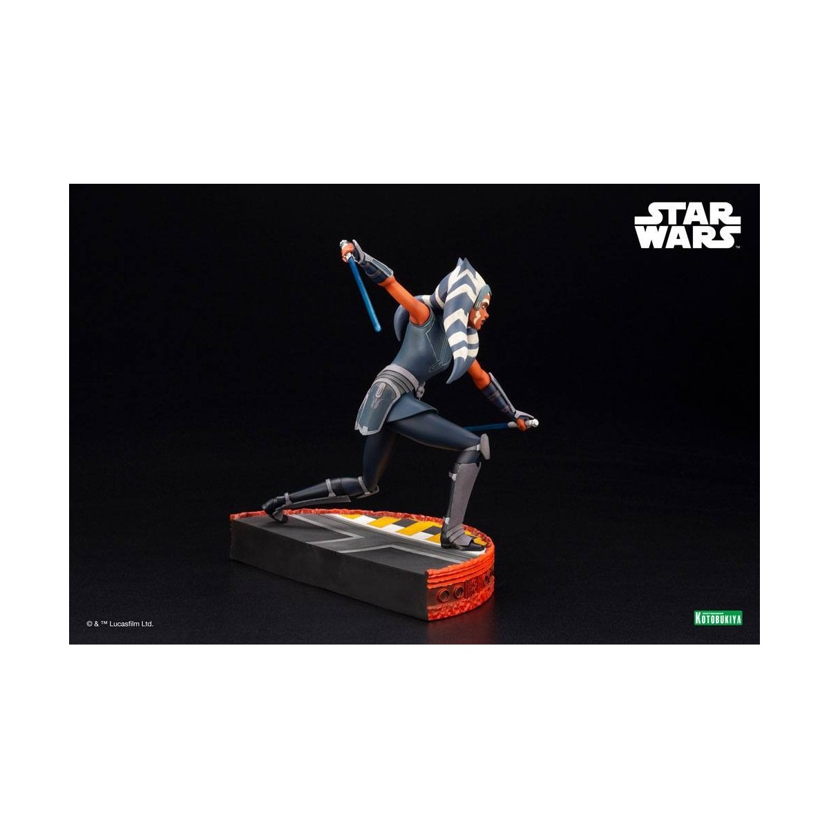Star Wars - ARTFX kotobukiya - Ahsoka Tano - The Clone Wars PVC statua ARTFX 1/7