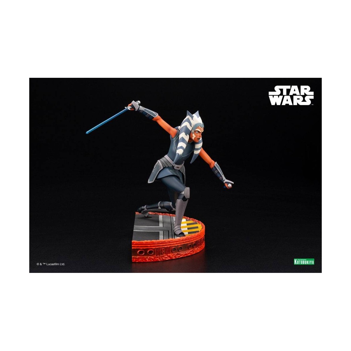 Star Wars - ARTFX kotobukiya - Ahsoka Tano - The Clone Wars PVC statua ARTFX 1/7