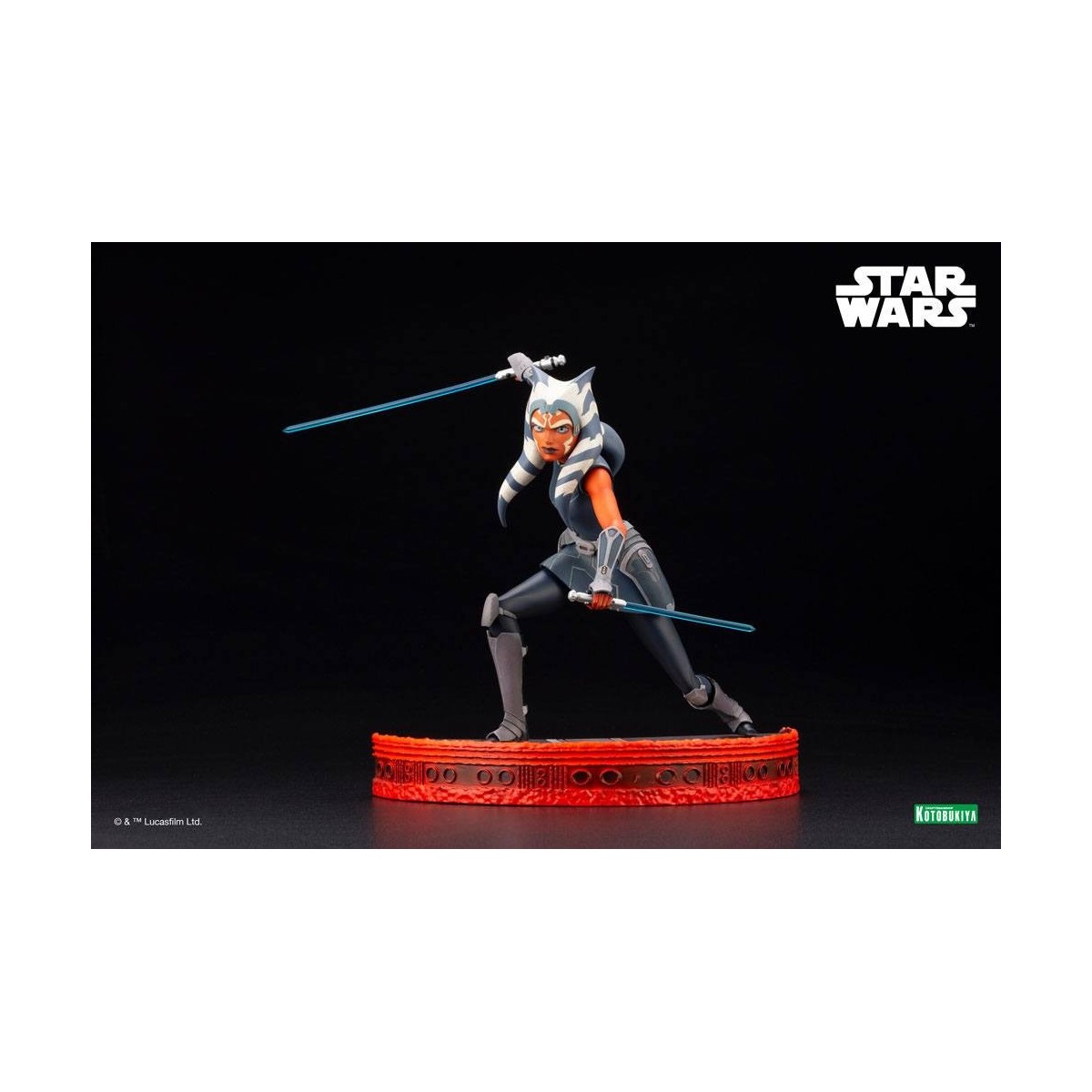 Star Wars - ARTFX kotobukiya - Ahsoka Tano - The Clone Wars PVC statua ARTFX 1/7