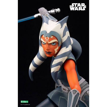 Star Wars - ARTFX kotobukiya - Ahsoka Tano - The Clone Wars PVC statua ARTFX 1/7