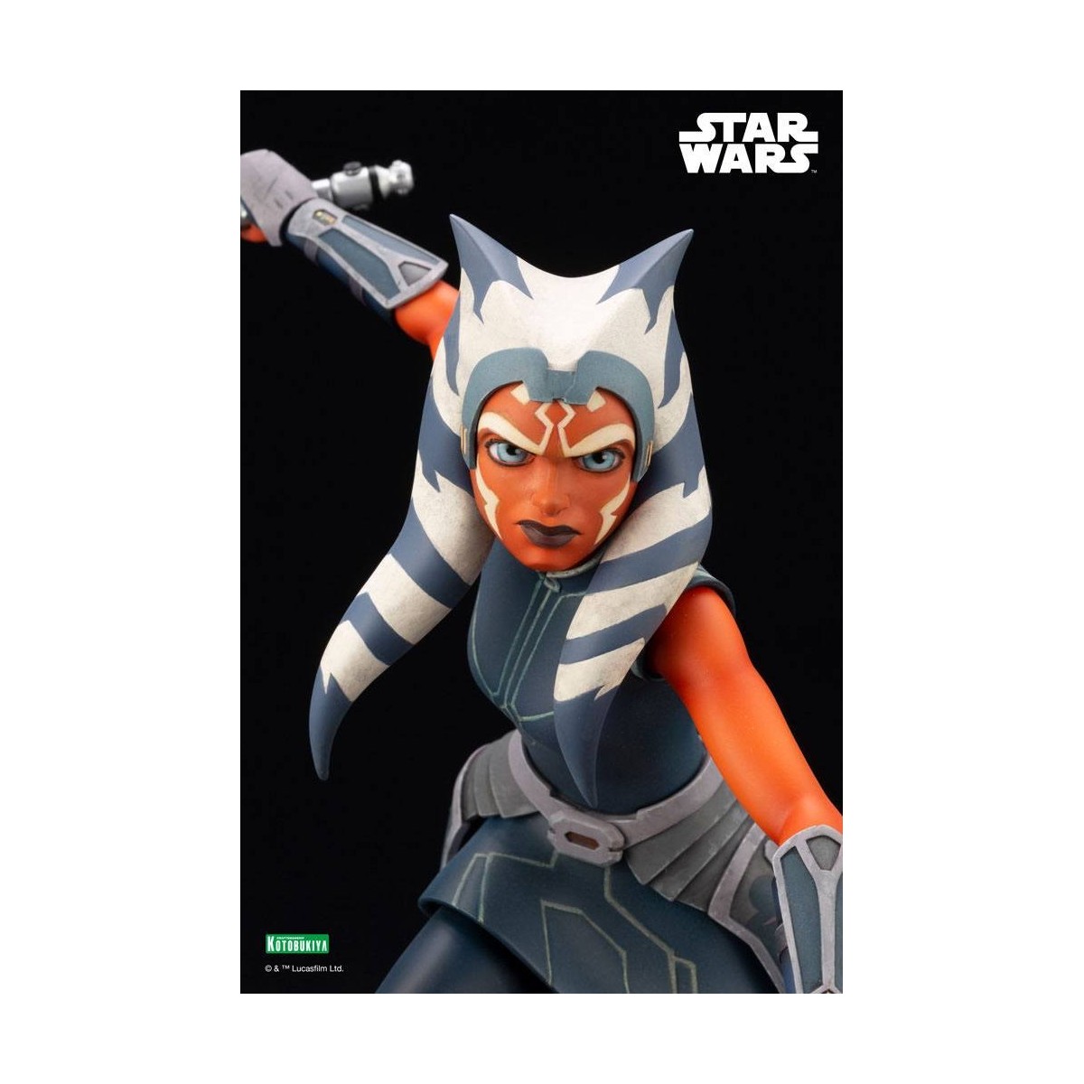 Star Wars - ARTFX kotobukiya - Ahsoka Tano - The Clone Wars PVC statua ARTFX 1/7