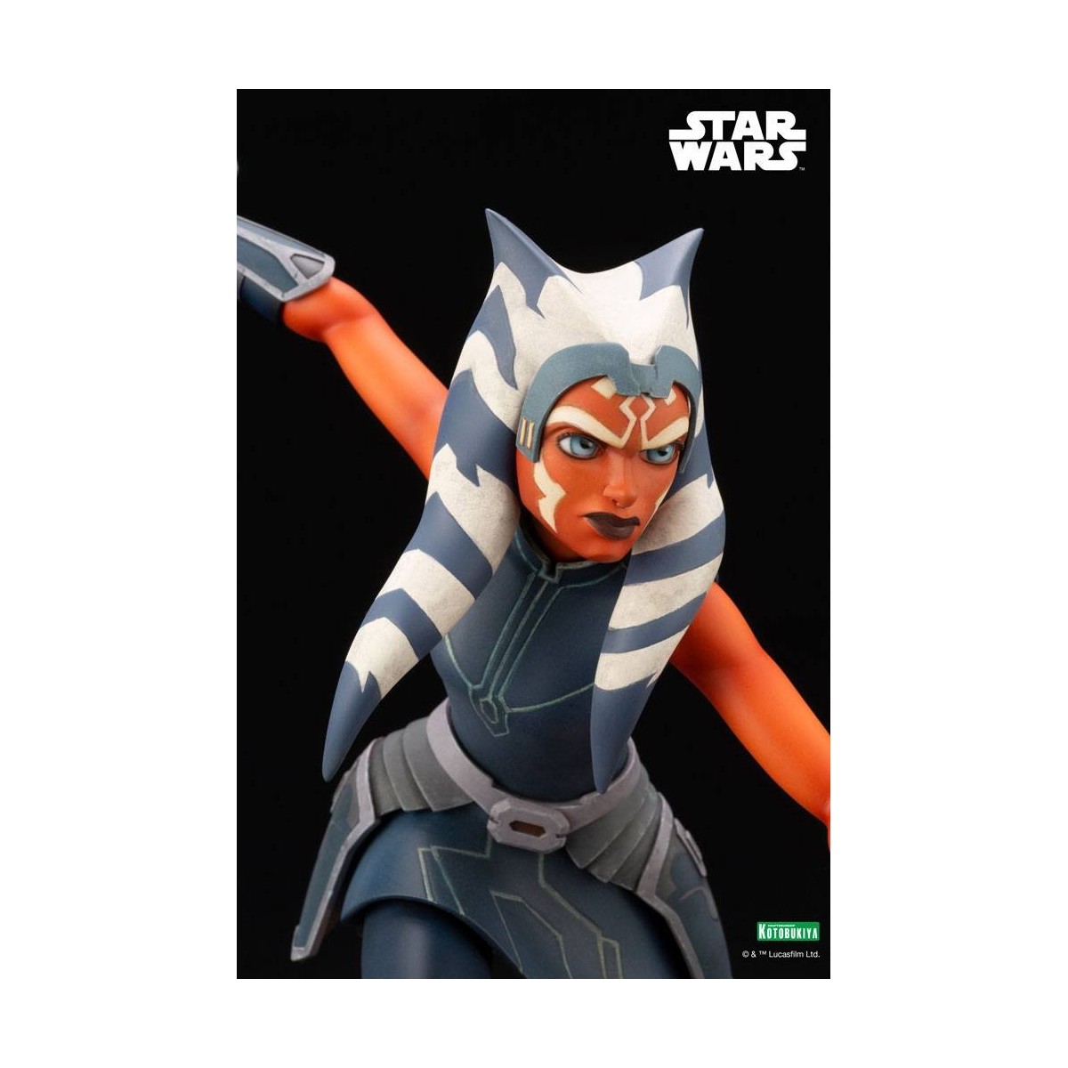 Star Wars - ARTFX kotobukiya - Ahsoka Tano - The Clone Wars PVC statua ARTFX 1/7