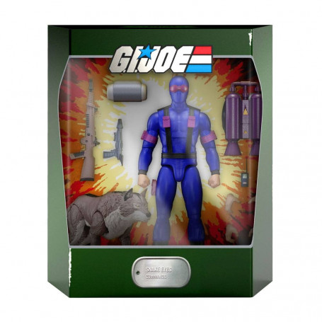 Super 7 - G.I.Joe - Ultimates Snake Eyes (Real American Hero)