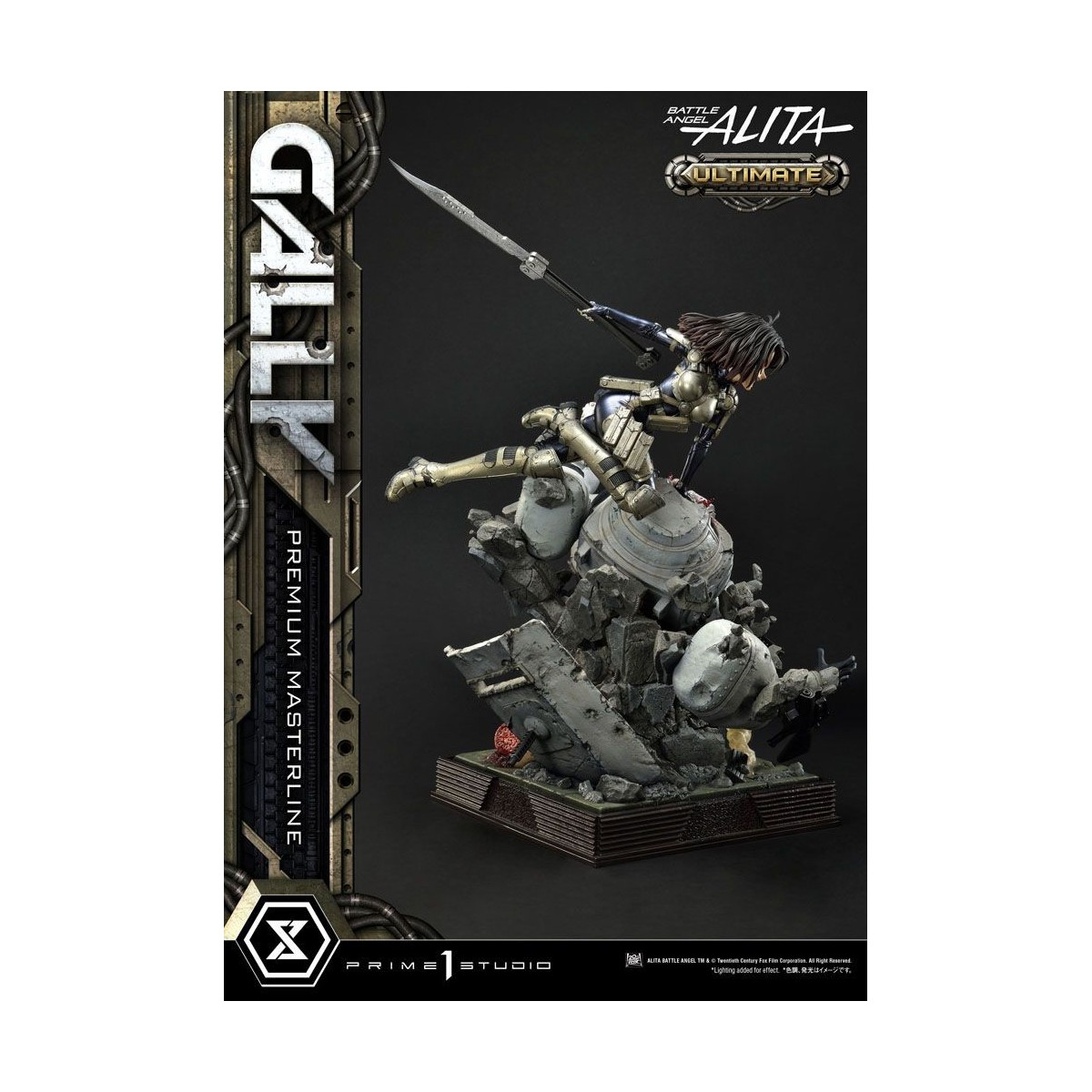 Prime 1 Studio - Gally Ultimate Version - Alita: Battle Angel statuetta 1/4