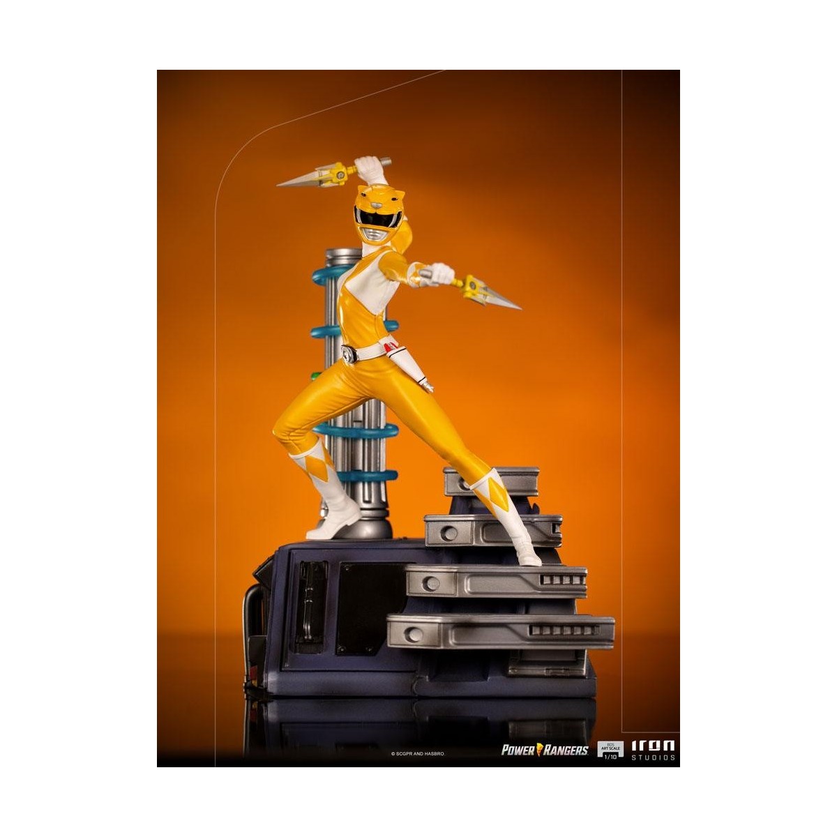 Iron Studios - Ranger Giallo - Power Rangers BDSArt Scala 1/10