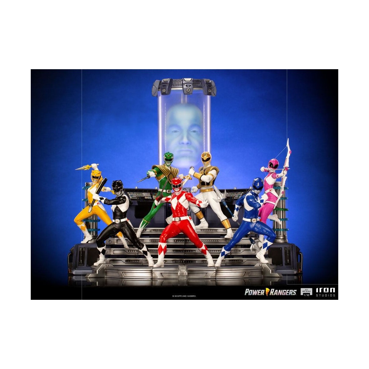Iron Studios - Ranger Giallo - Power Rangers BDSArt Scala 1/10