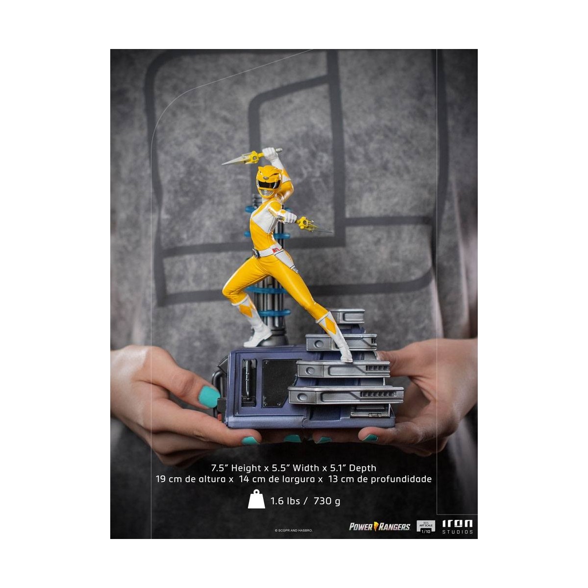 Iron Studios - Ranger Giallo - Power Rangers BDSArt Scala 1/10