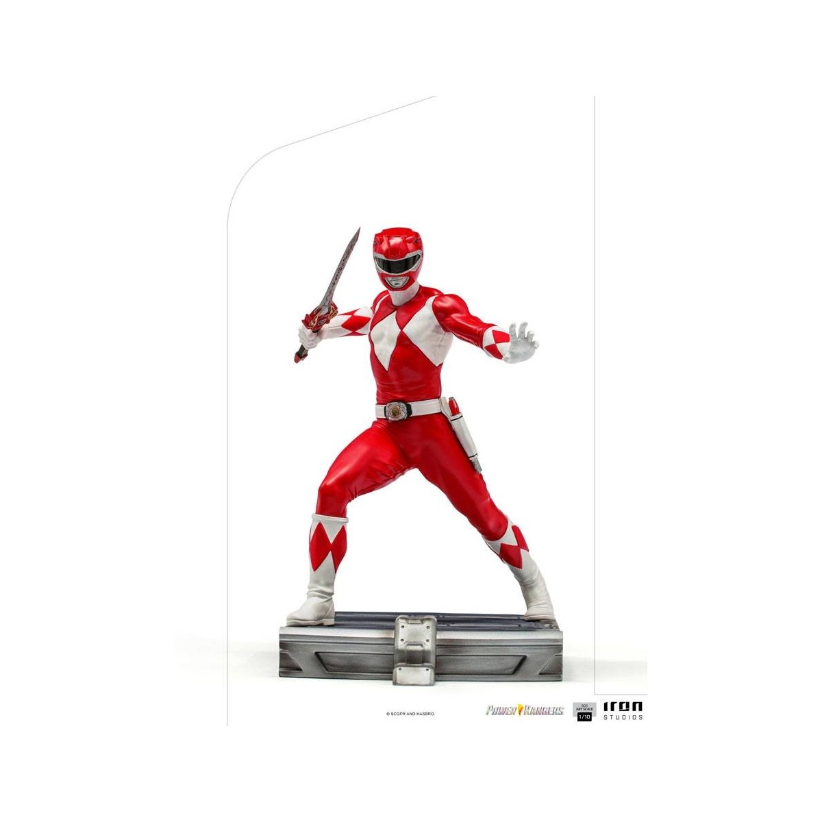 Iron Studios - Red Ranger - Power Rangers BDSArt Scala 1/10