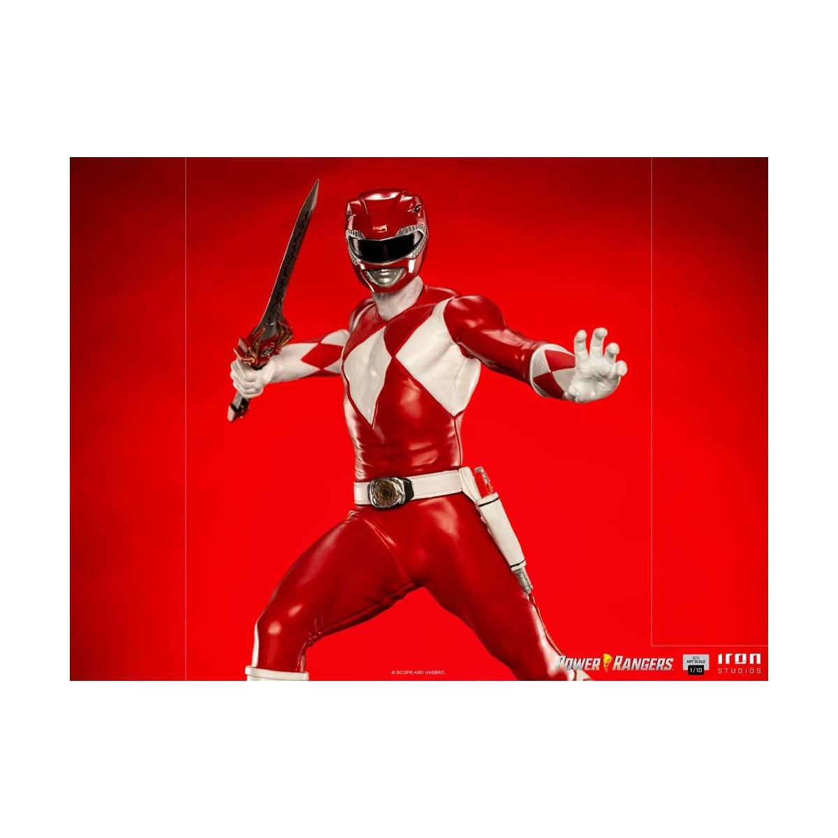 Iron Studios - Red Ranger - Power Rangers BDSArt Scala 1/10