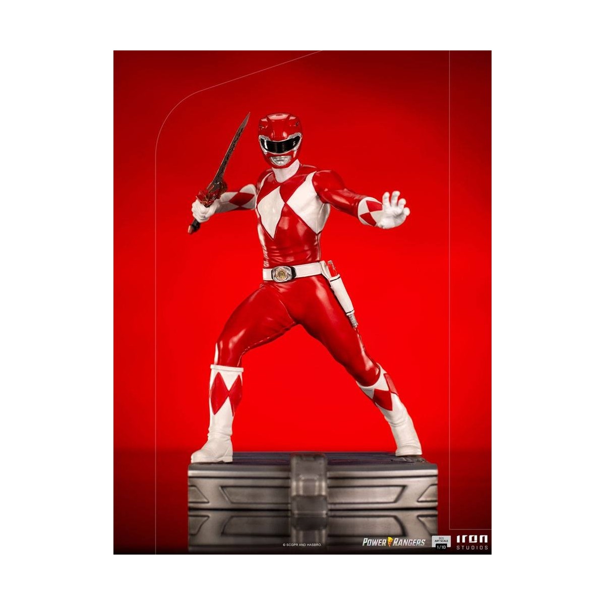 Iron Studios - Red Ranger - Power Rangers BDSArt Scala 1/10
