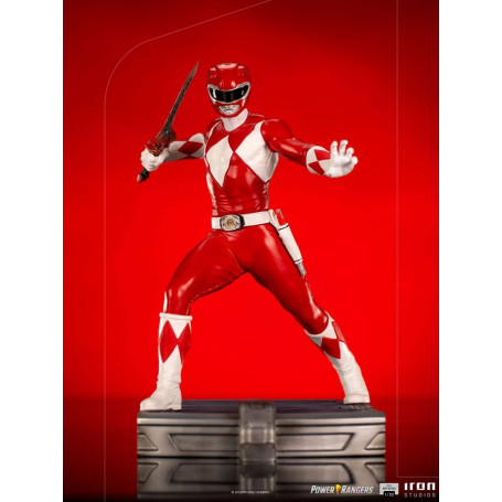 Iron Studios - Red Ranger - Power Rangers BDSArt Scala 1/10
