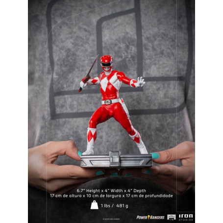 Iron Studios - Red Ranger - Power Rangers BDSArt Scala 1/10