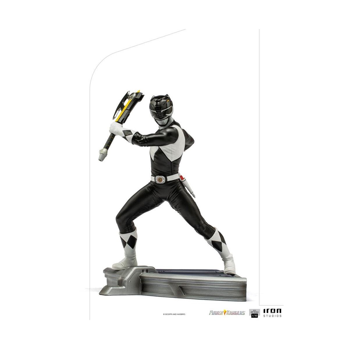 Iron Studios - Black Ranger - Power Rangers BDSArt Scala 1/10