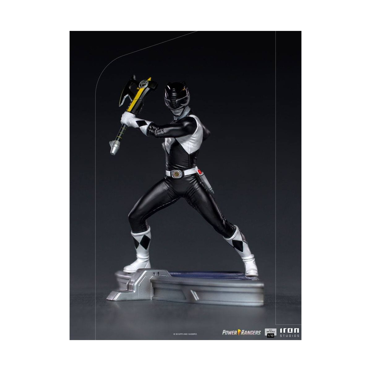 Iron Studios - Black Ranger - Power Rangers BDSArt Scala 1/10