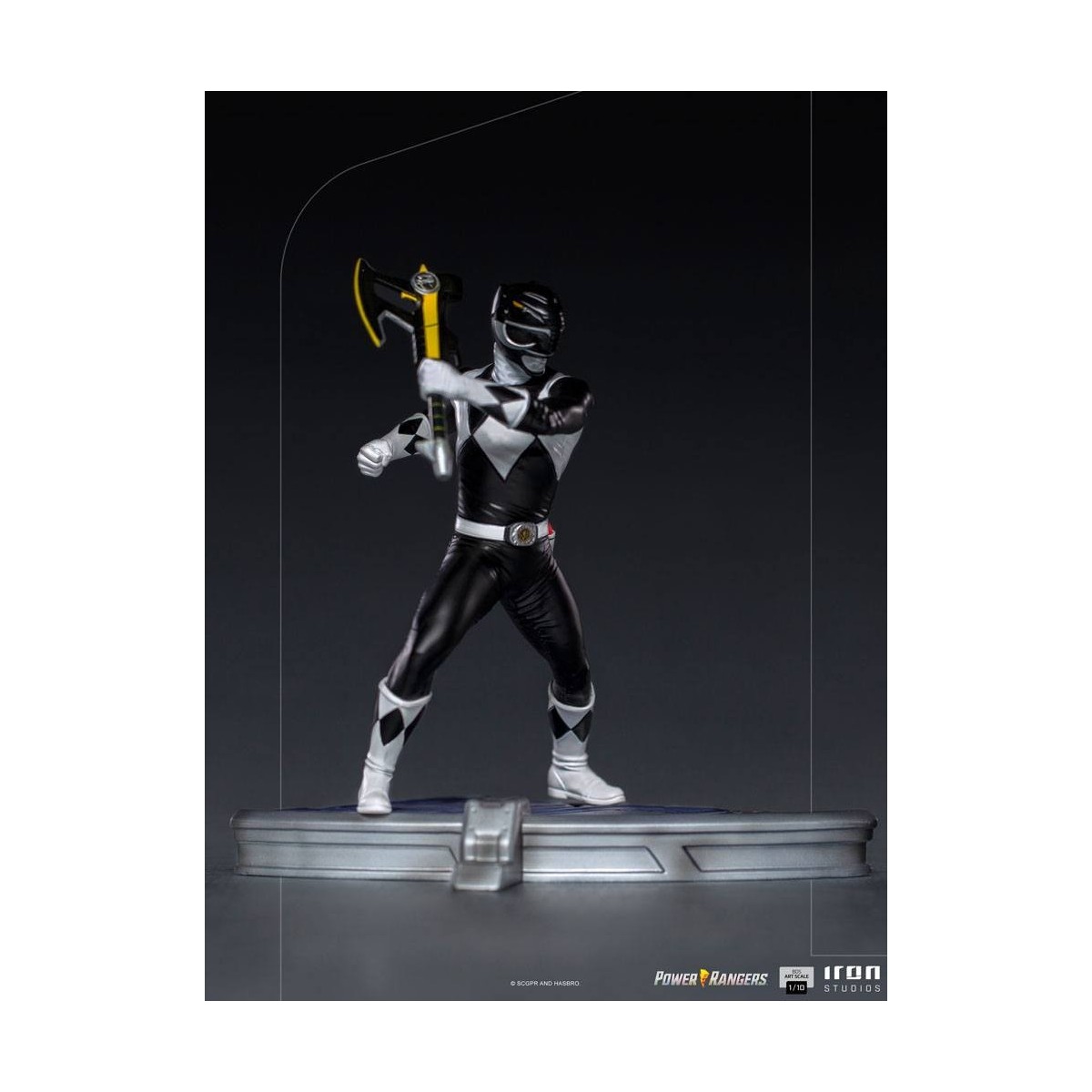 Iron Studios - Black Ranger - Power Rangers BDSArt Scala 1/10