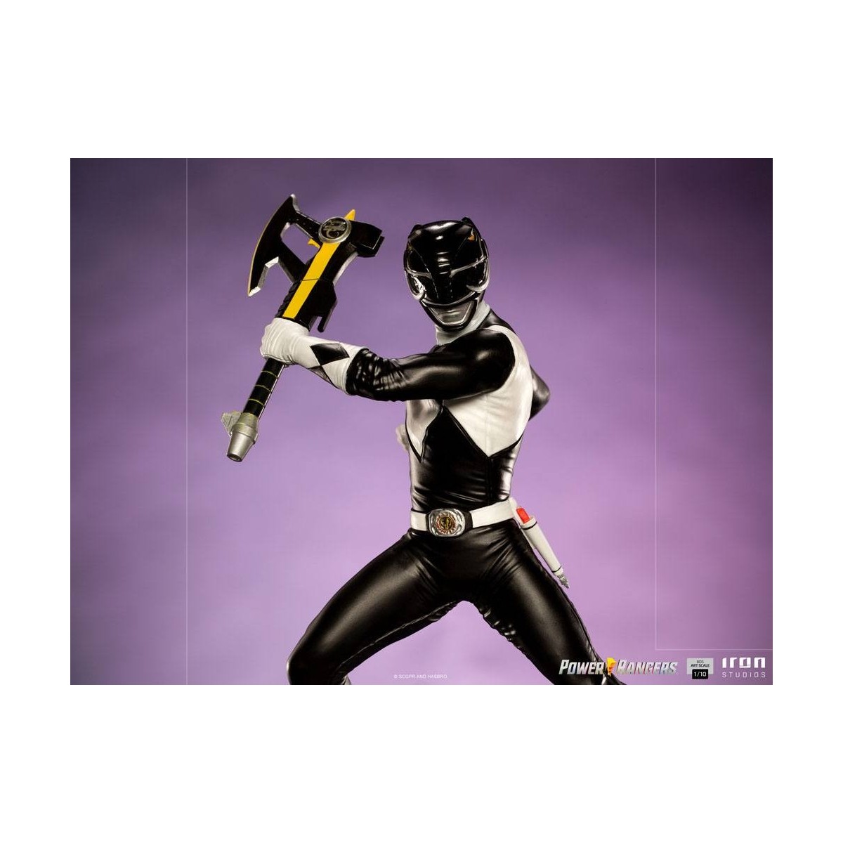 Iron Studios - Black Ranger - Power Rangers BDSArt Scala 1/10