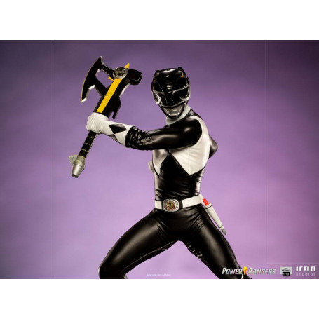 Iron Studios - Black Ranger - Power Rangers BDSArt Scala 1/10