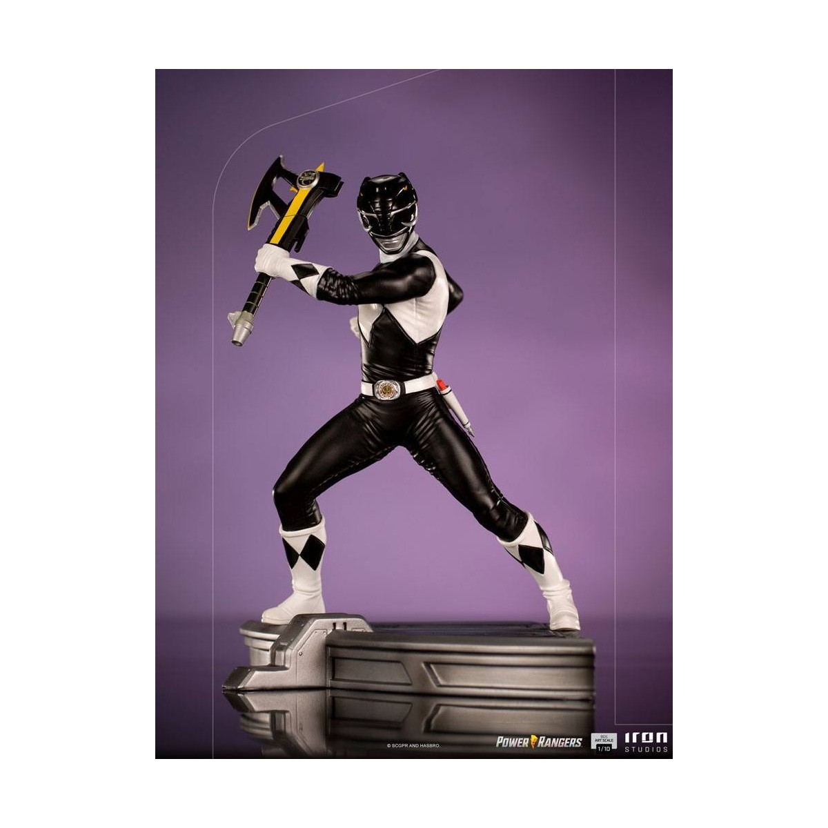 Iron Studios - Black Ranger - Power Rangers BDSArt Scala 1/10