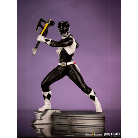 Iron Studios - Black Ranger - Power Rangers BDSArt Scala 1/10