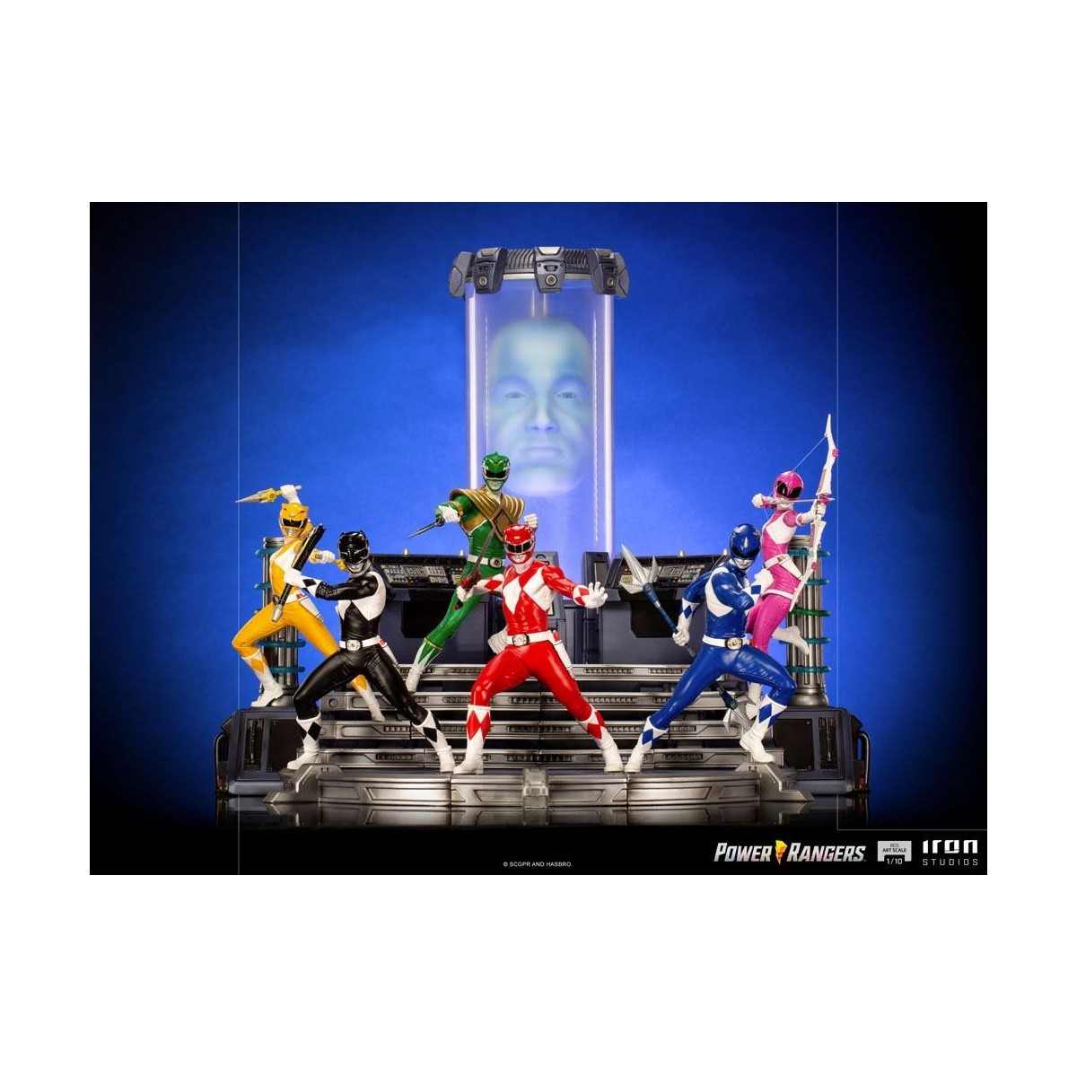 Iron Studios - Black Ranger - Power Rangers BDSArt Scala 1/10