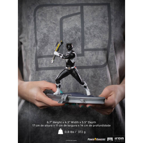Iron Studios - Black Ranger - Power Rangers BDSArt Scala 1/10