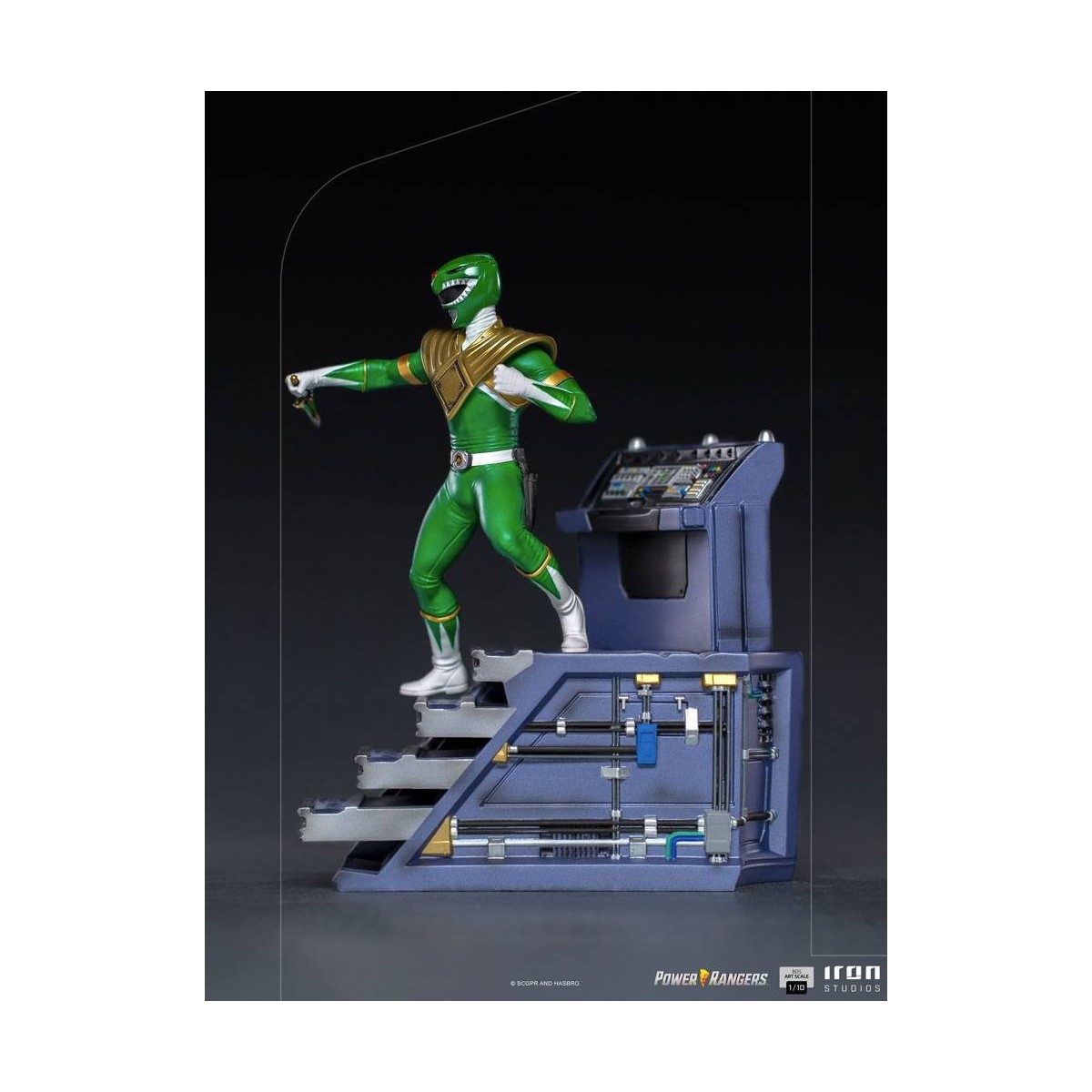 Iron Studios - Green Ranger - Power Rangers BDSArt Scala 1/10